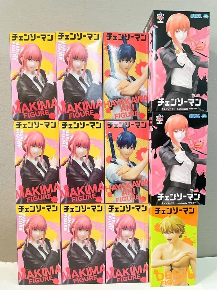 Amazon | 未12体セットチェンソーマン マキマ アキくん デンジ
